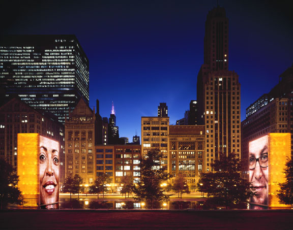 Crown Fountain, 2005
Millennium Park
Chicago