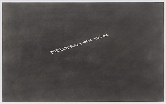 Melodramatic Tricks, 1976
Pastel on paper
14 x 22 5/8 inches
36 x 57.5 cm