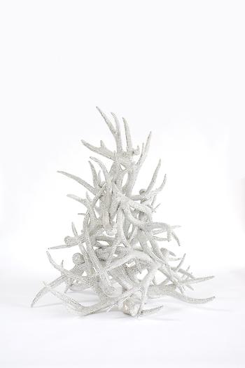 Marc Swanson
Untitled (Antler Pile), 2010
Antlers, crystals, and adhesive
35 ½ x 34 x 34 inches
