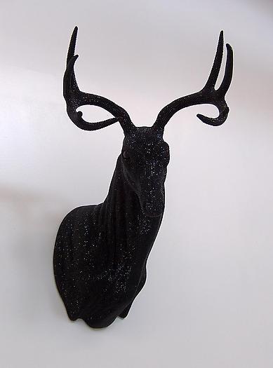Untitled (Jet Hooking Right), 2011
Polyurethane foam, crystals, adhesive
33 x 23 x 30 inches
83.82 x 58.42 x 76.2 cm