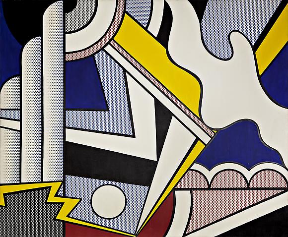 Modern Painting with Small Bolt, 1967
Oil and magna on canvas
68 1/4 x 82 in.
173.5 x 208.3 cm