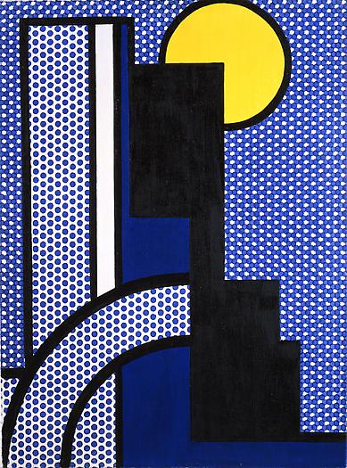 Modern Painting with Moon Shape, 1967
Oil and magna on canvas
24 x 18 in.
61 x 45.7 cm