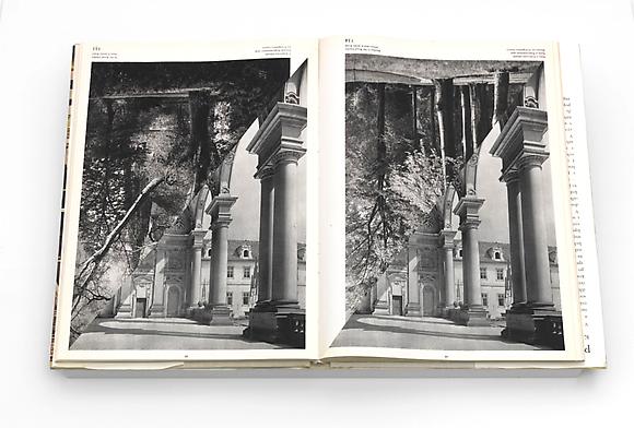 Cathedral I, 2009
Altered book
13 5/8 x 19 7/8 x 1 5/8 inches
34.5 x 50.5 x 4 cm