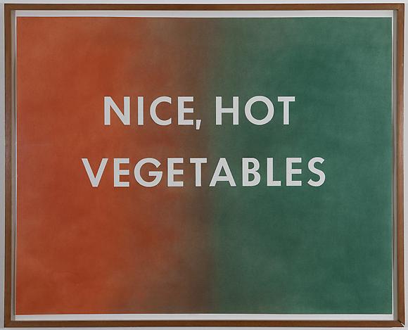 Nice Hot Vegetables, 1976
Pastel on paper
22 3/4 x 28 3/4 inches
58 x 73 cm