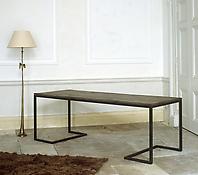 Modernist steel table