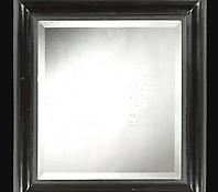 An Ebony Ripple Framed Mirror in the Seventeenth Century Taste