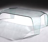 A Simple Glass Coffee Table