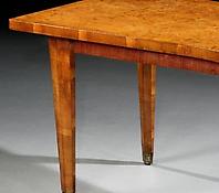 An Amboyna Veneered Art Deco Writing Table