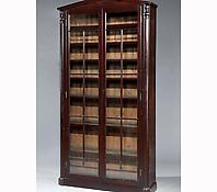 An Estate Made Architectural Form Bookcase