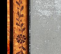 A Charles X Rosewood Inlaid Burr Maple Mirror