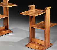 A Pair of Art-Deco End Tables
