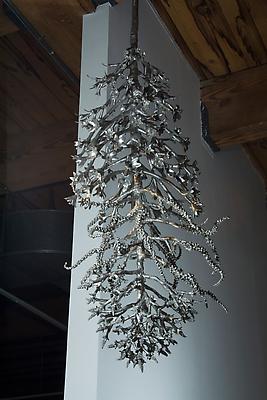 Carolyn Ottmers
Splice, #15, 2009
cast stainless steel
approximately 46 x 20 inches Image
