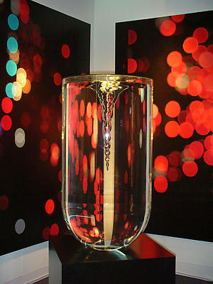 Fluid Hemisphere, 2007
glass, plinth, turbine, and fluid
21 3/4 x 21 3/4 x 68 inches Image