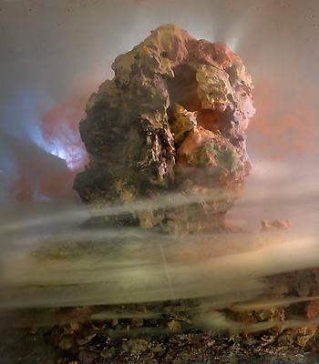 Kim Keever
Eroded Head 86d, 2010
edition of 10 + 1 AP
c-print
27 x 24 inches Image