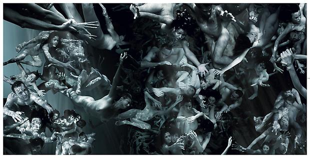 Tehom, 2010 (individual panel detail)
edition of 3
c-print mounted between aluminum and Plexiglas
144 x 576 inches (22 panels) Image