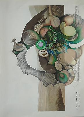 Audubon Drawing Series
413, 2010
Mixed media on paper
12 ¼ x 9 inches Image