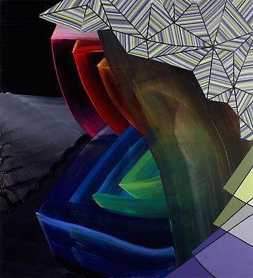 Gasp, 2011, oil on canvas, 60 x 55 inches Image