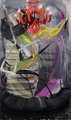 Operetta, 2011, oil on canvas, 95 x 57 inches Image