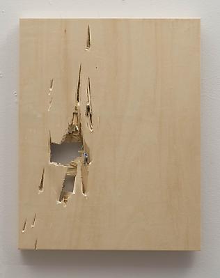 The Task (man with black shoes), 2012
Figurine on wood
14 x 11 x 1 inches Image