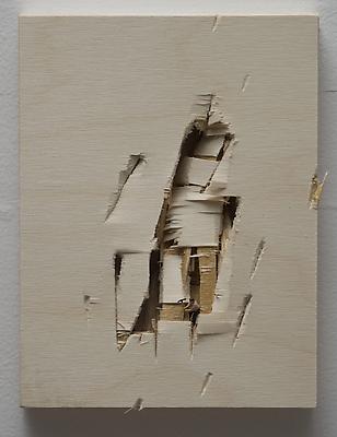 Man with Pickaxe (pink shirt), 2011
Metal figurine on wood panel
8 x 6 x 1 1/2 inches Image