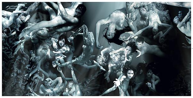Tehom, 2010 (individual panel detail)
edition of 3
c-print mounted between aluminum and Plexiglas
144 x 576 inches (22 panels) Image