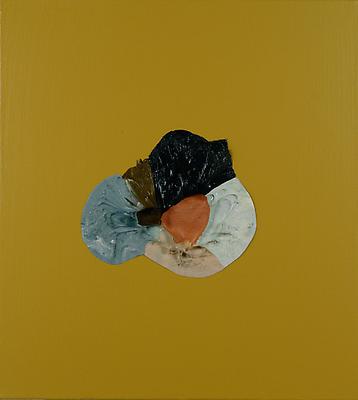 Brandon Anschultz
Number 1 (BPW on Yellow), 2010
Oil on canvas
20 x 18 inches Image