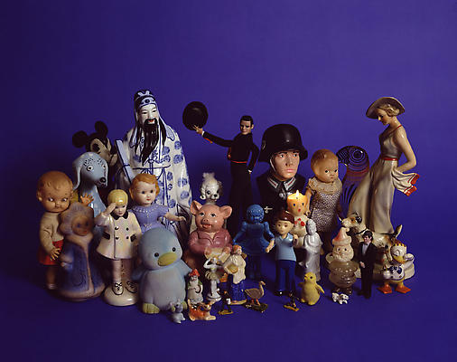 Liliana Porter
Blue with Them, 2005
Duraflex mounted & laminated 
40 x 31 inches Image
