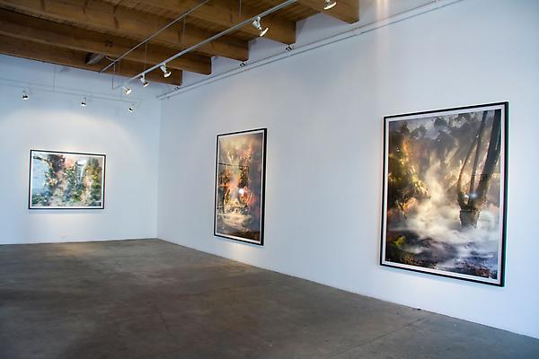Kim Keever installation shot Image