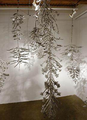 Carolyn Ottmers
Splice series, 2010
cast stainless steel
dimensions variable
installation shot Image