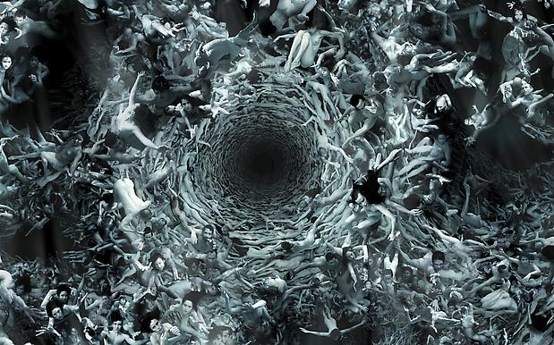 Tehom, 2010 (detail)
edition of 3
c-print mounted between aluminum and Plexiglas
144 x 576 inches (22 panels) Image