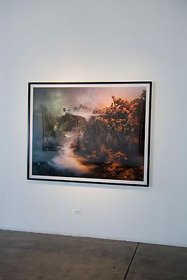 Kim Keever installation shot Image