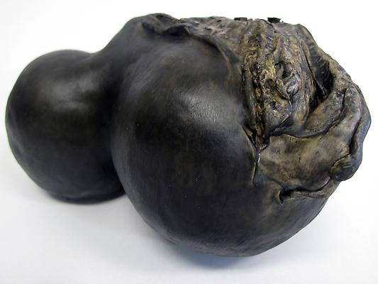 Noelle Allen
These Engulfing Folds, 2011
plaster, clay, epoxy, oil paint, and wax 
dimensions vary Image