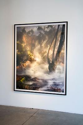 Kim Keever installation shot Image