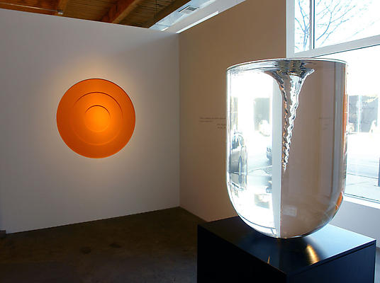 Event Horizon, 2005
glass, plinth, turbine, and fluid
73 x 24 1/2 x 24 1/2 inches Image