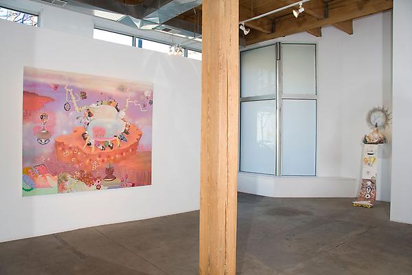 Installation shot from Then is Now, 2010
Works by Phyllis Bramson Image
