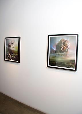 Kim Keever installation shot Image