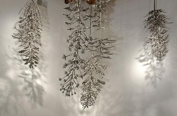 Carolyn Ottmers
Splice series, 2010
cast stainless steel
dimensions variable
installation shot Image