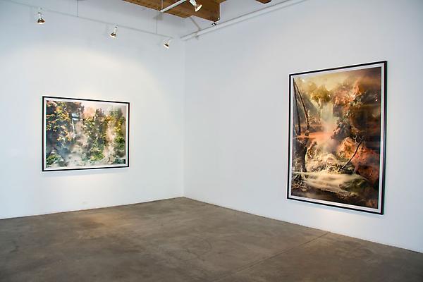 Kim Keever installation shot Image