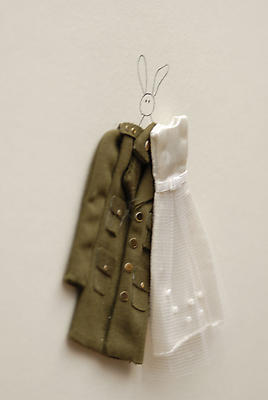 Liliana Porter
Double Disguise, 2008
collage and pencil drawing on paper
15 x 10 3/4 inches Image