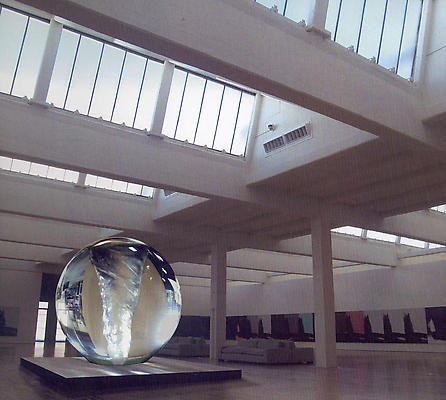 A World Apart, 2007
glass, plinth, turbine, and fluid
30 x 30 x 72 inches Image