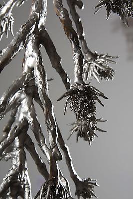 Carolyn Ottmers
Splice, #14, (detail) 2010
cast stainless steel Image