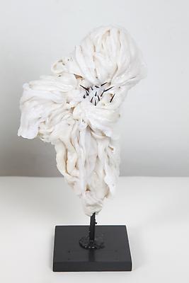 Ilithyia, 2012
Terra cotta, clay, resin, metal and thorns
Series of six
Approx. 13 h. x 5 x 5 inches each

Photo by Maurene Cooper Image