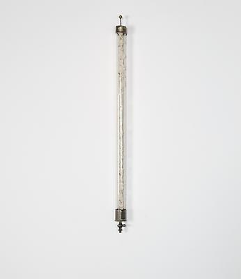 Sender, channel, receiver, source, 2012
Glass, metal, clay and thorns
Series of three pieces
40 h. x 2 x 2.5 inches

Photo by Maurene Cooper Image