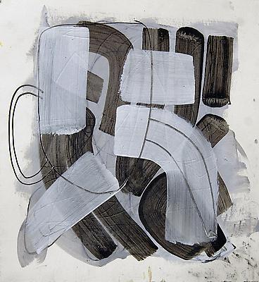 Slip, 2012
Acrylic and graphite on paper
11 x 10 inches Image