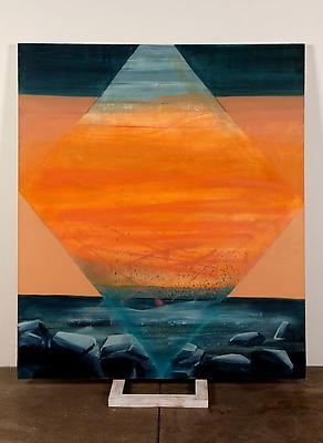 Tomorrow, 2009-2011
Oil and spray paint on canvas
55 x 64 inches Image