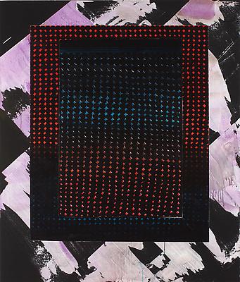 Sonic Weaver, 2011
Acrylic and acrylic ink on canvas
55 x 64 inches Image