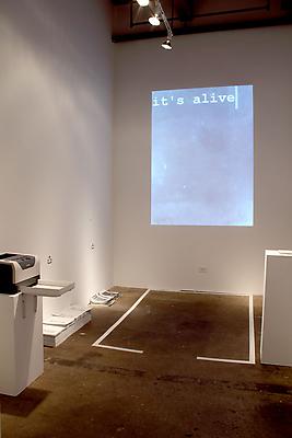 The Living Book Production Facility, installation view at Carrie Secrist Gallery, Chicago Image