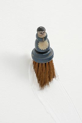To Sweep, 2009
Detail
Acrylic and assemblage on canvas
44 x 44 x 4 inches Image