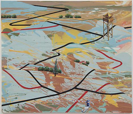 San Emmettwood Bay, 2011
Oil, acrylic and latex on wood
24 x 30 inches Image