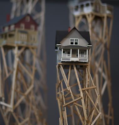 Homeland, 2012
Detail
Wood, plastic model houses
Dimensions variable Image